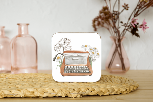 Typewriter Coaster